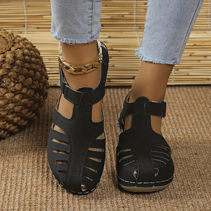 Trendiga damsandaler med ortopediskt stöd – Mirella