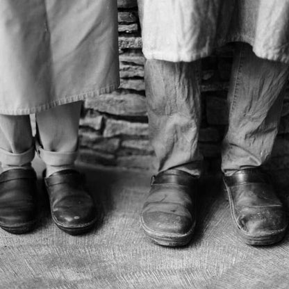 Höstliga lyxiga skinnslippers för män – Elias