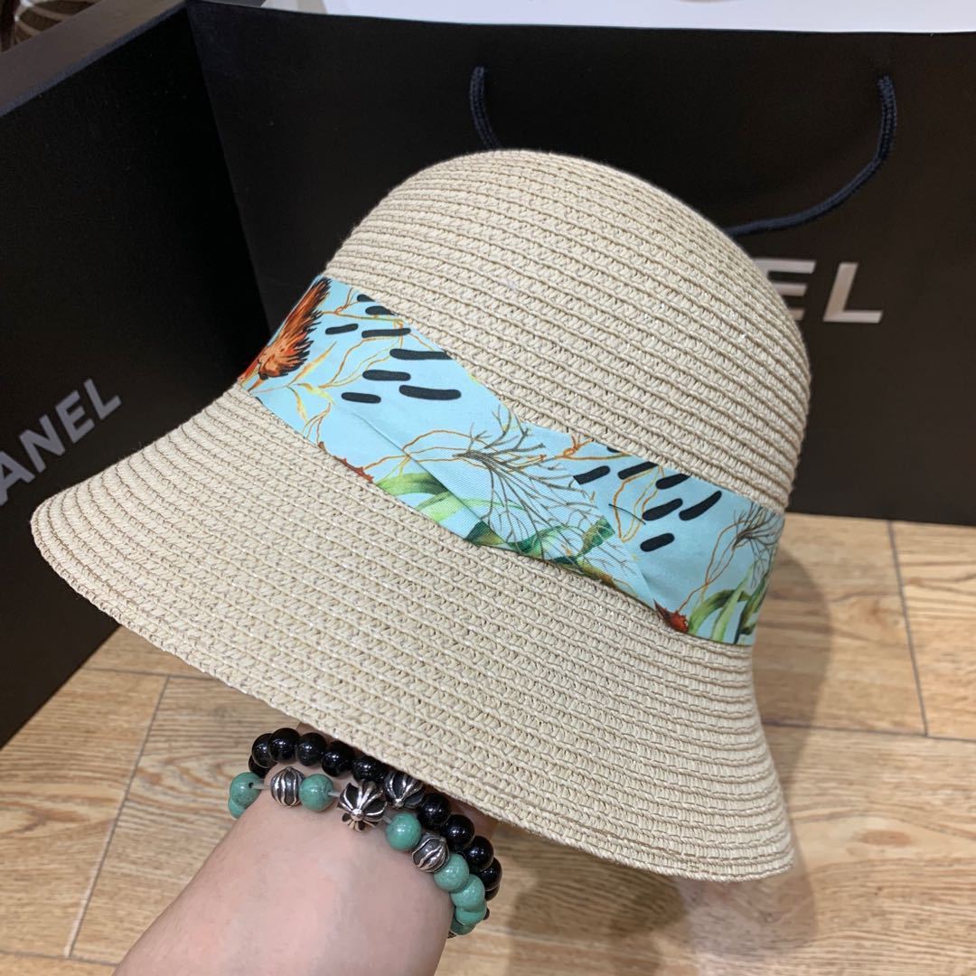 Sommarsolhatt med band och bred skärm – ShadeRibbon