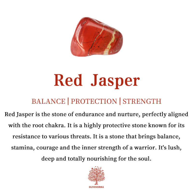 Roter Jaspis Edelstein, poliert, Schutzstein, Balance, Stärke, Chakra-Heilung, spirituell.