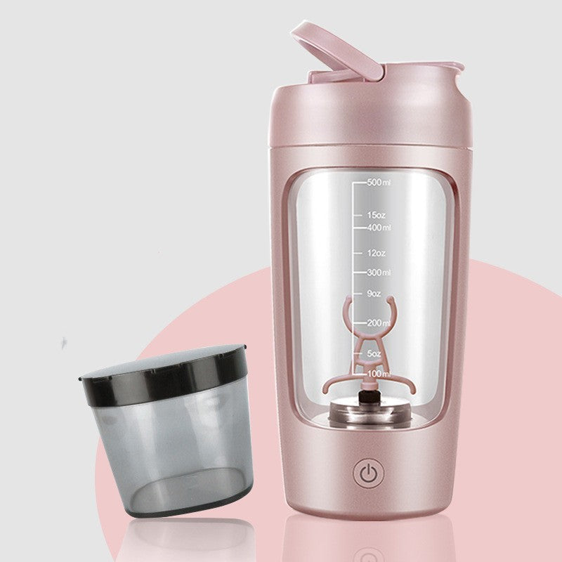 Självmixande proteinshaker med USB-anslutning – MixMate