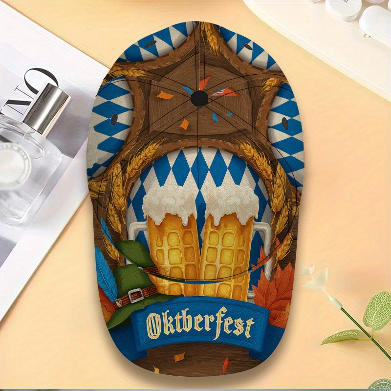 Snapbackkeps – ölkrustryck Oktoberfest 2026