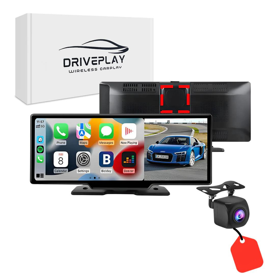 DrivePlay Pro 2+ – CarPlay- och Android Auto-skärm – VisionX