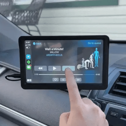 DrivePlay Pro 2+ – CarPlay- och Android Auto-skärm – VisionX
