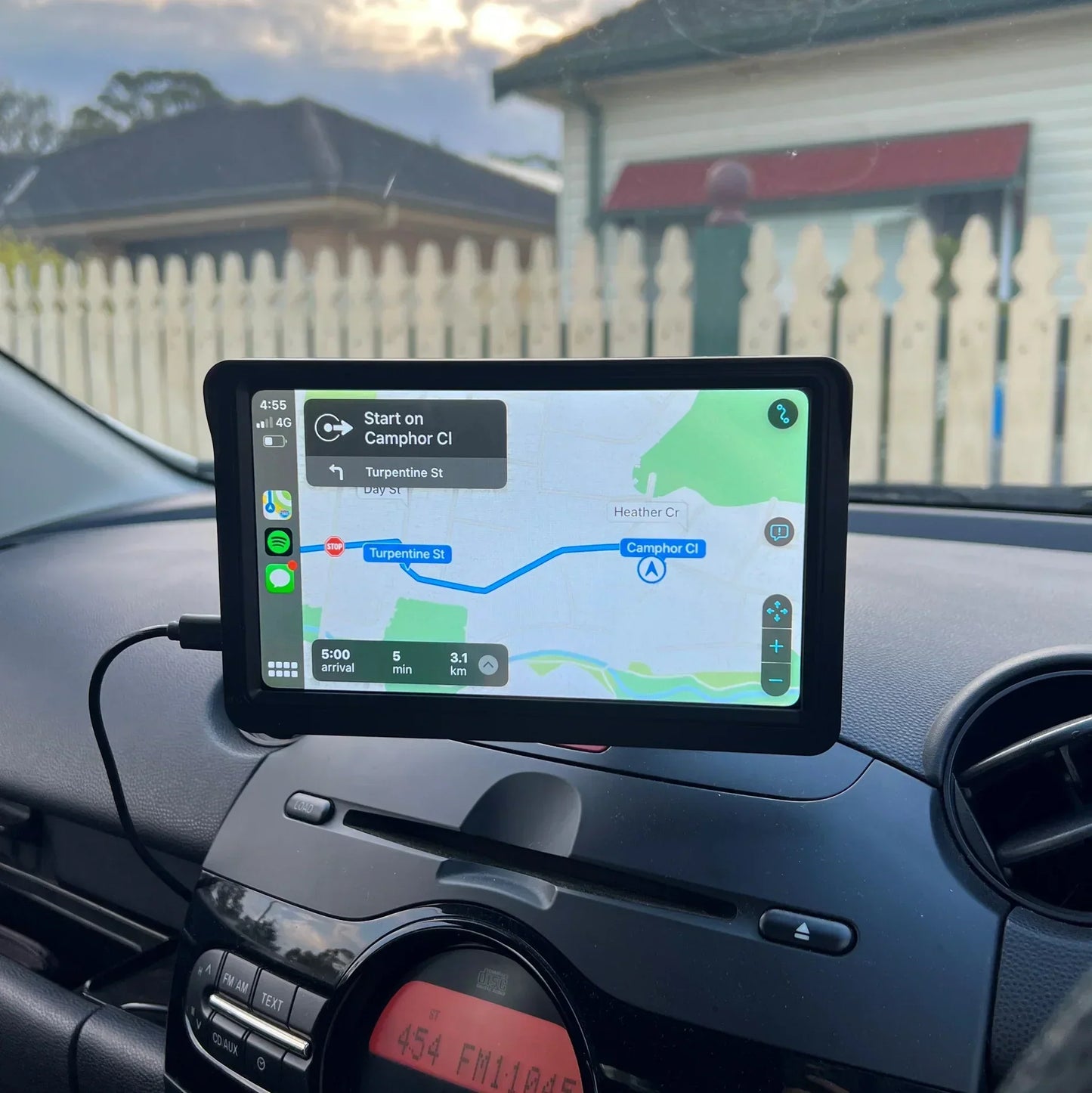 DrivePlay Pro 2+ – CarPlay- och Android Auto-skärm – VisionX