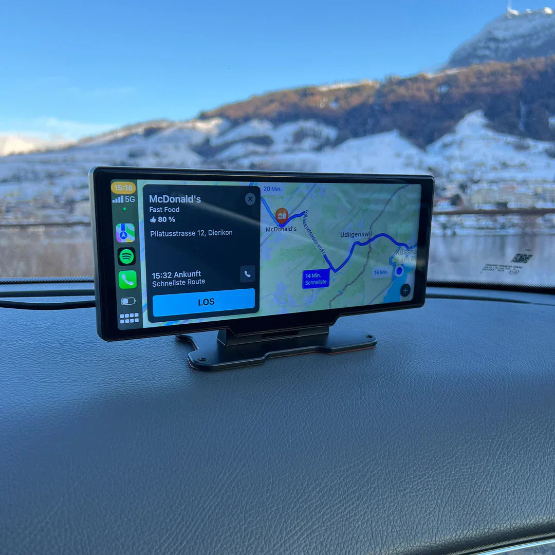 DrivePlay Pro 2+ – CarPlay- och Android Auto-skärm – VisionX