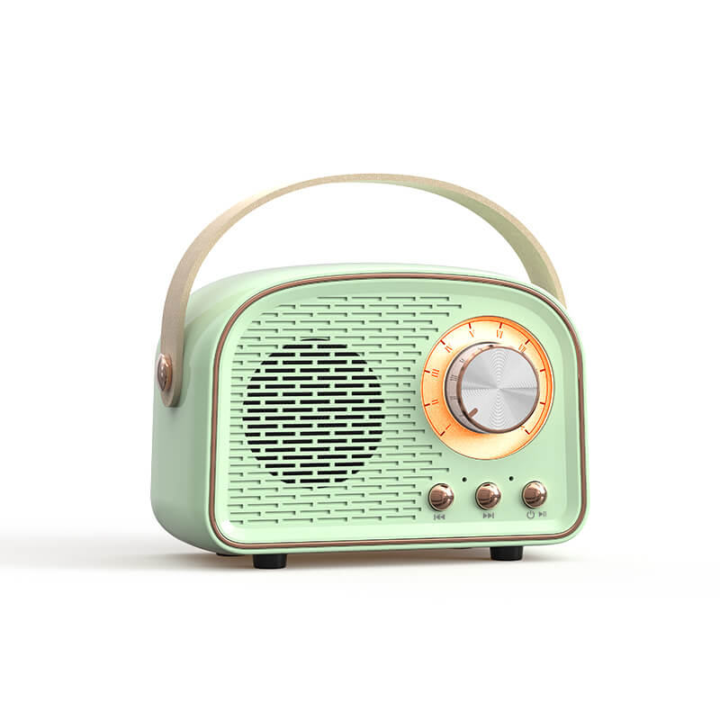 Vintage Bluetooth-högtalare med FM-radio – RetroVibe