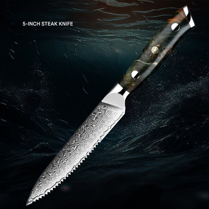 Japanskt damaskusknivset – KairoBlade