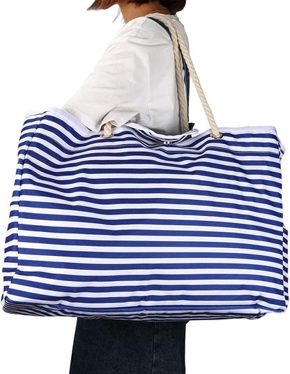 Vattentät extra stor strandväska med bonusresefodral – CoastCarry