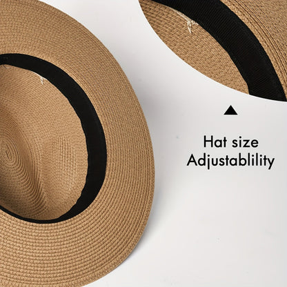 Trendig solhatt med bred skärm för damer och herrar - SunShield Panama