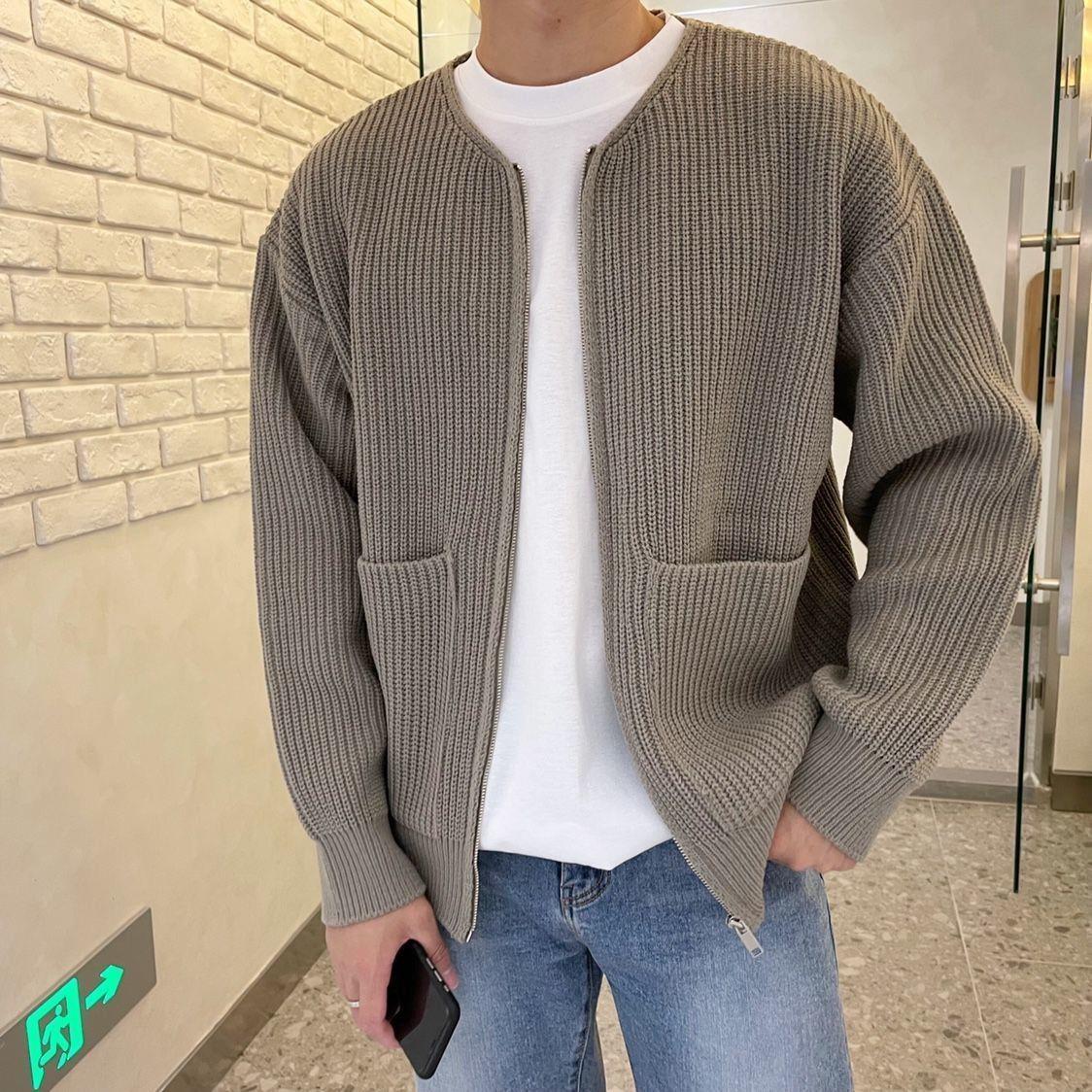 Herrcardigan med modern passform – Conner
