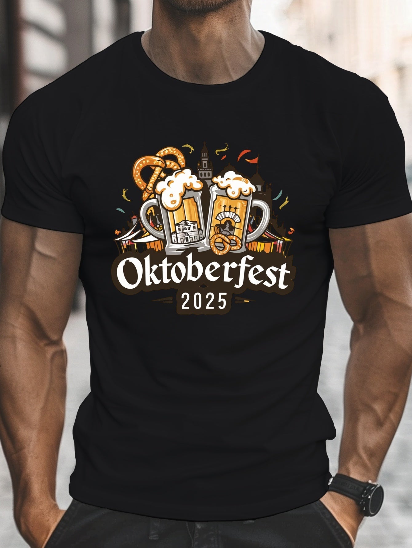 Herrar T-shirt kortärmad – Humle Oktoberfest 2026