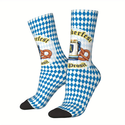 3 par unisex oktoberfeststrumpor – BreznSocken Oktoberfest 2026