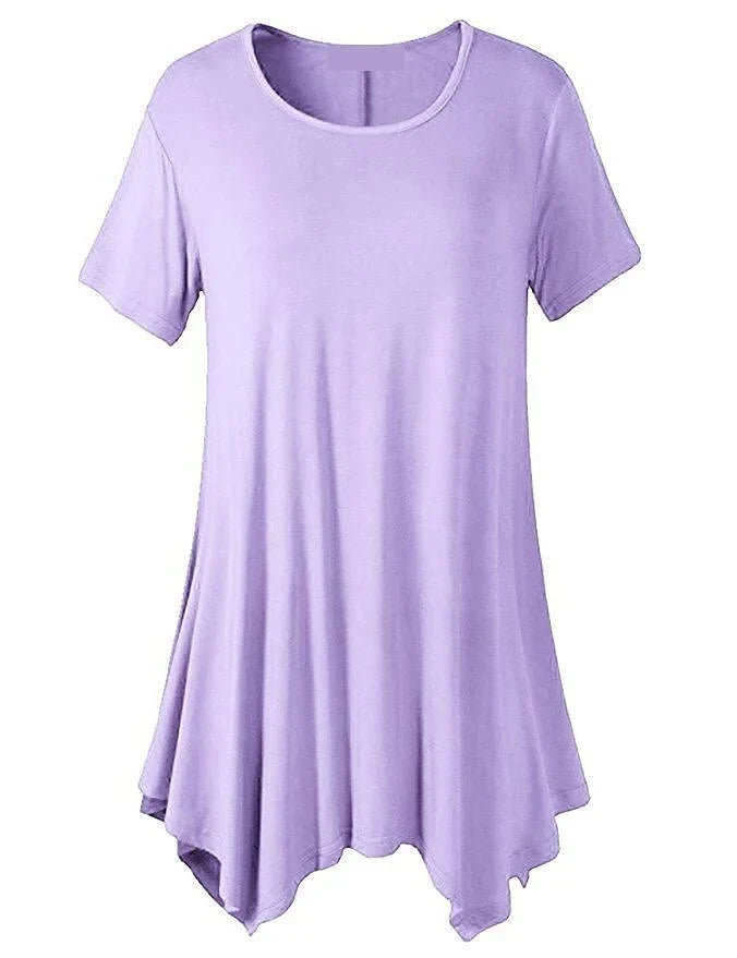 Loose Fit Dam T-shirt med korta ärmar – Taryn