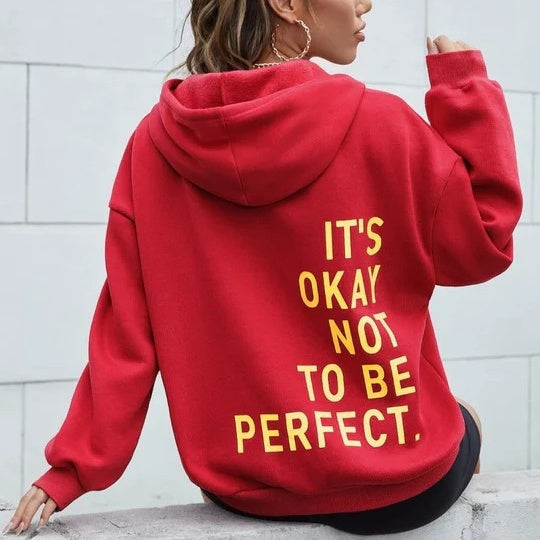 Trendigt unisex-hoodie - Billie | Supersoft-material