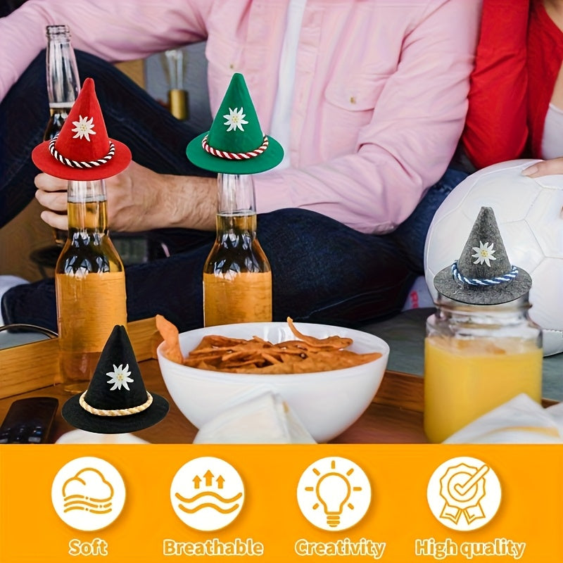 Oktoberfest miniflaskdekoration, 2-pack (8 stycken vardera) – EdelweissHütl Oktoberfest 2026