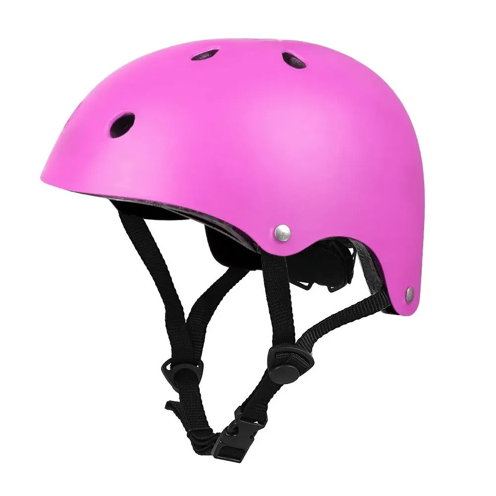 Rosa Fahrradhelm, Unisex, Sicherheitshelm, verstellbar, für Erwachsene, Outdoor-Sportarten.