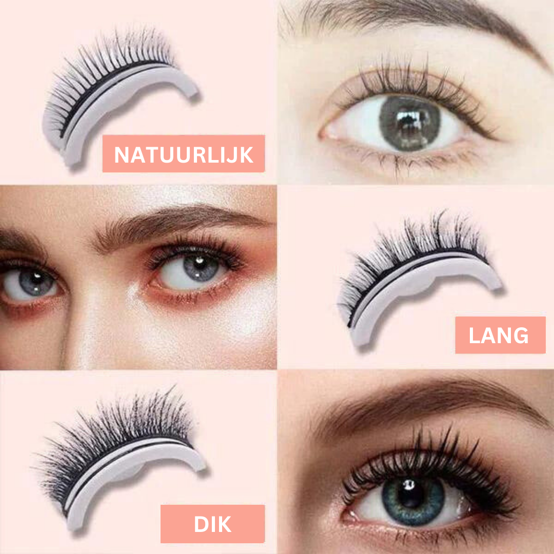 Künstliche Wimpern Set, natürlich, lang, dick, für voluminöse Augen, Make-up Zubehör.