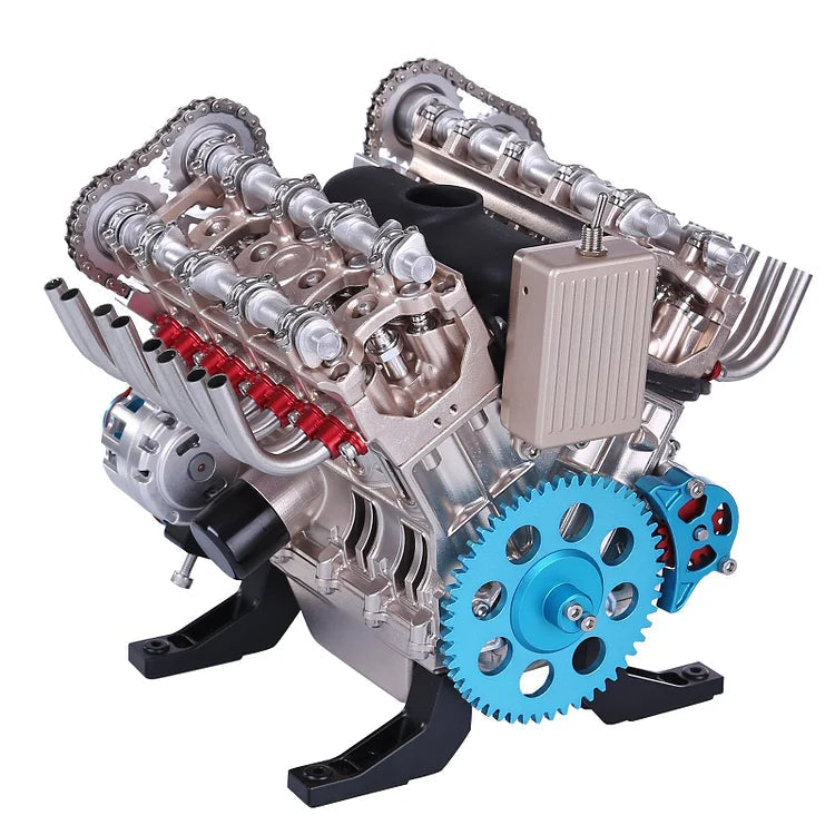 Motorblock-ornament för bilälskare - TorqueV8