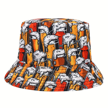 Unisex buckethatt med öltryck – ÖlKracher Oktoberfest 2026