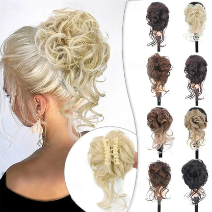 Klammer med hårförlängning för snurrknut – CurlClip