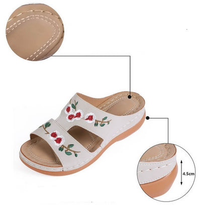 Orthopediska blommor-sandaler för kvinnor – Florina