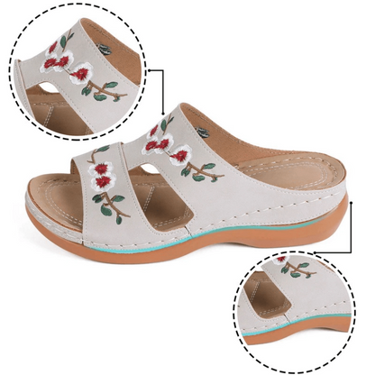 Orthopediska blommor-sandaler för kvinnor – Florina