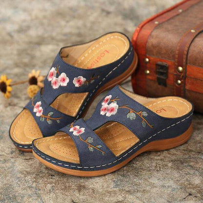 Orthopediska blommor-sandaler för kvinnor – Florina