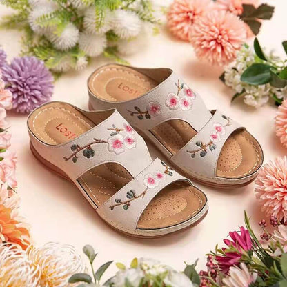 Orthopediska blommor-sandaler för kvinnor – Florina