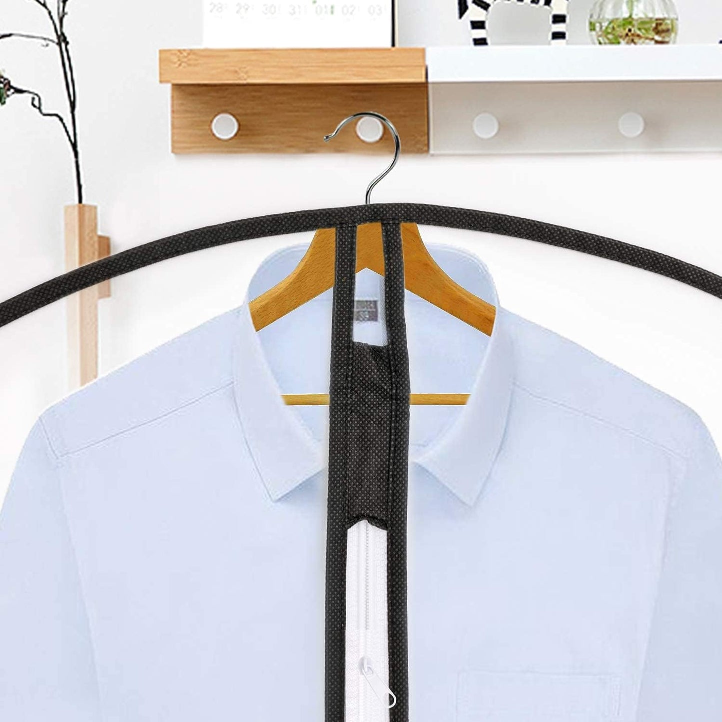 Extra lång klädpåse för klänningar och aftonklänningar – 180 cm skyddsöverdrag med handtag (Köp 1, få 1 GRATIS)