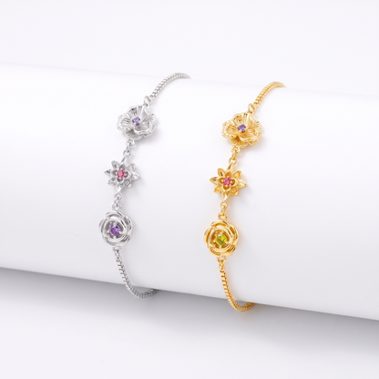 Birth Flower Bracelet - One Flower per Child 3