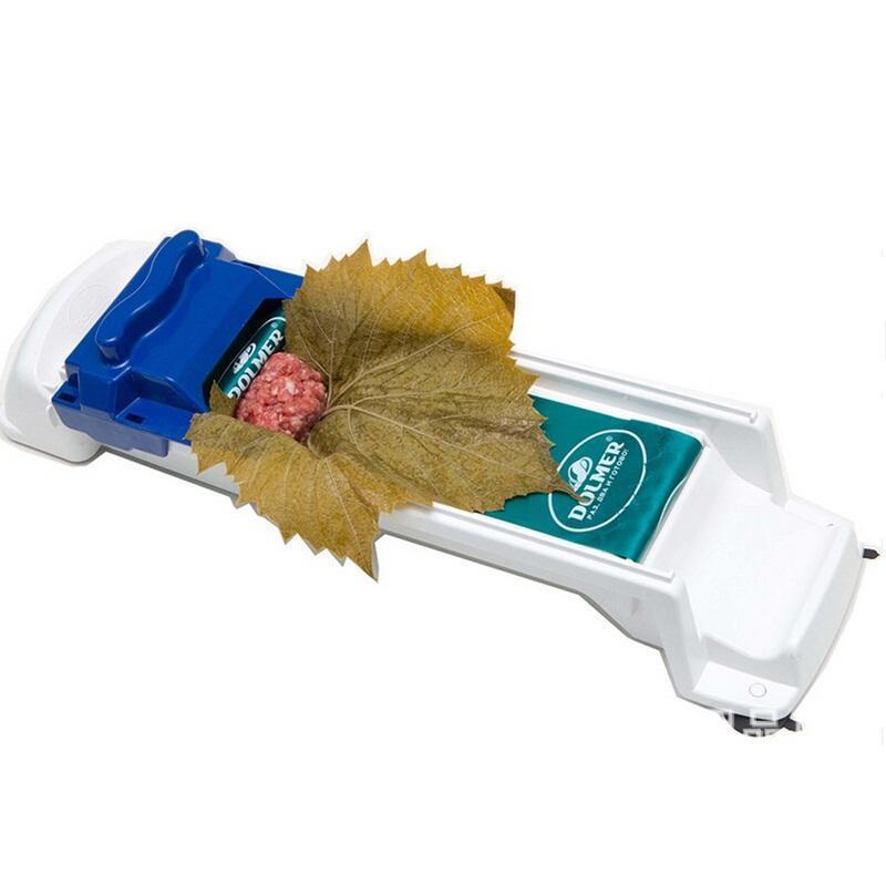 Weinblätter-Roller, weiß, gefüllt, Küchenwerkzeug, Dolma-Maker, manuell, effizient.