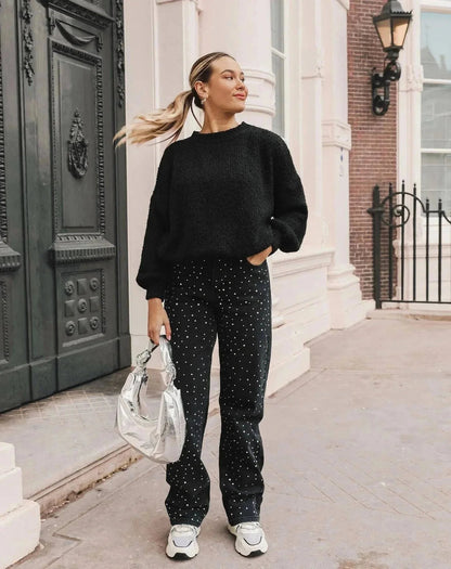 Damernas glittrande jeans för en strålande look - Jade