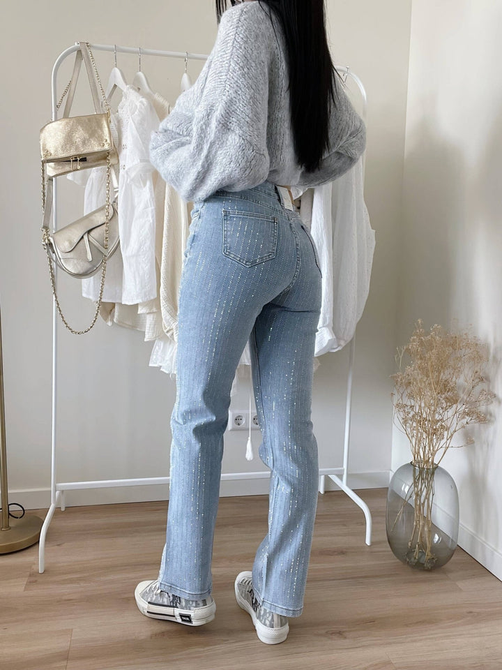 Damernas glittrande jeans för en strålande look - Jade
