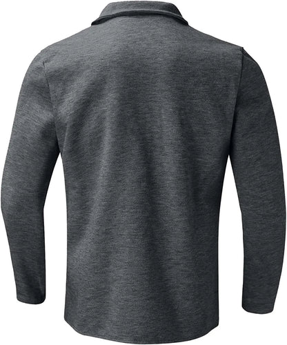 Grauer Herrenblazer, langärmelig, aus Baumwollmischung, Rückansicht, elegant, modern.