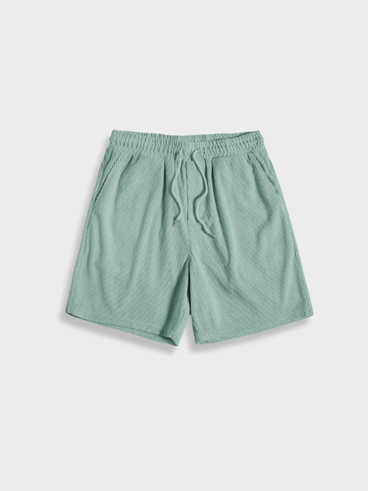 Herrshorts i manchester med knappstängning – Sven