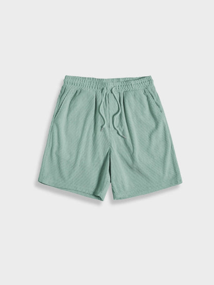 Herrshorts i manchester med knappstängning – Sven