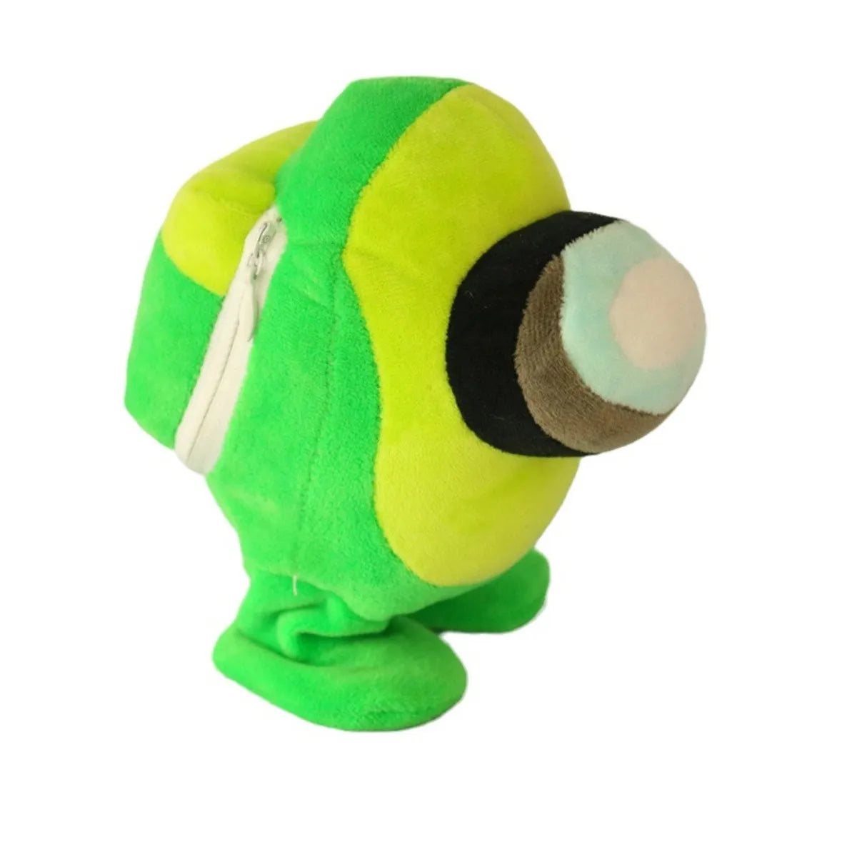 Grünes Among Us Plüschtier, weiches Spielzeug, Geschenkidee, Kinder, Sammlerstück.