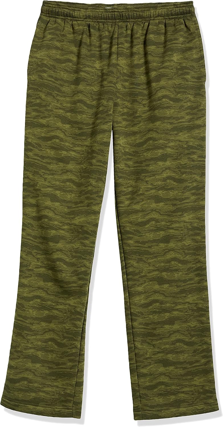 Grüne Camouflage-Jogginghose für Herren, bequem, elastischer Bund, Freizeitkleidung.