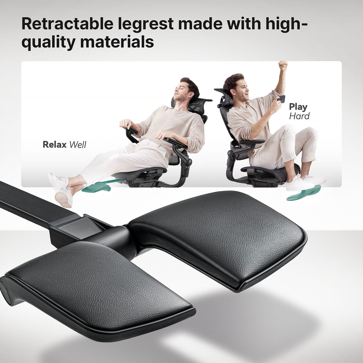 Ergonomisk kontorsstol med 16 justerbara funktioner - ErgoFlex
