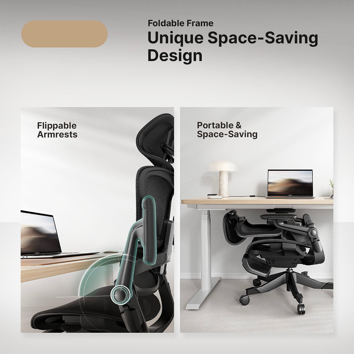 Ergonomisk kontorsstol med 16 justerbara funktioner - ErgoFlex