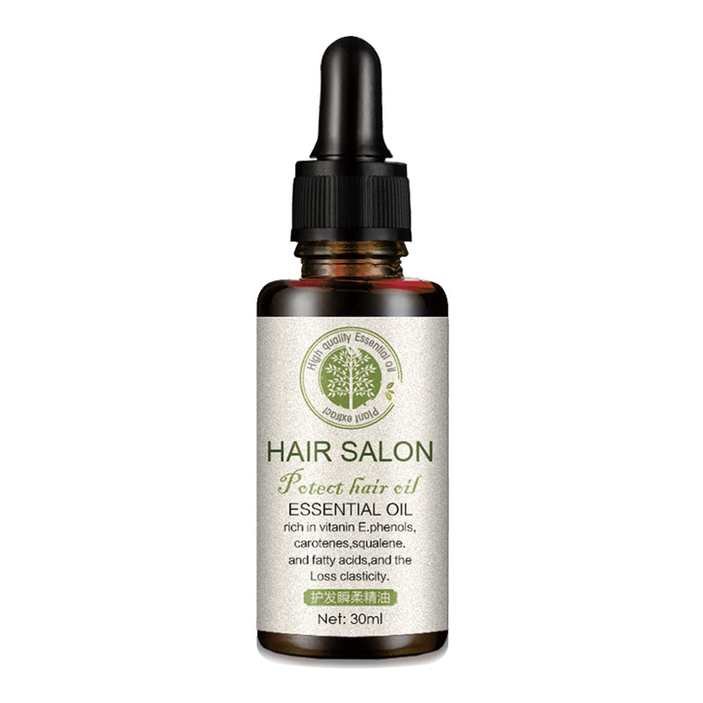 Flasche Haaröl Serum, 30ml, gegen Haarausfall, Haarwachstum, Pflege, mit Pipette.