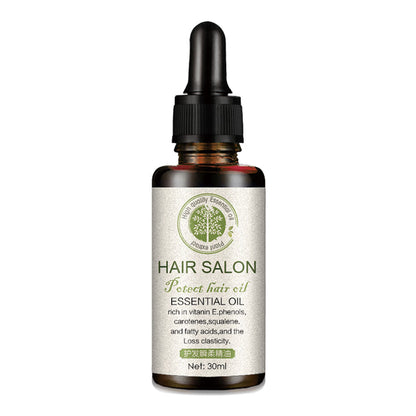 Flasche Haaröl Serum, 30ml, gegen Haarausfall, Haarwachstum, Pflege, mit Pipette.