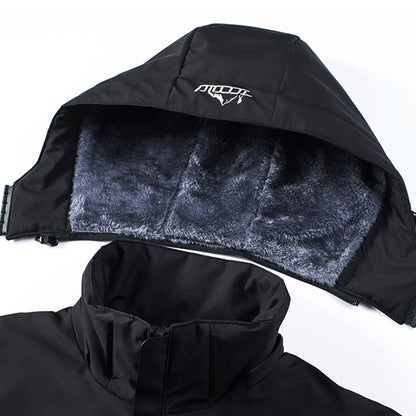 Herrparka med avtagbar huva – Victor