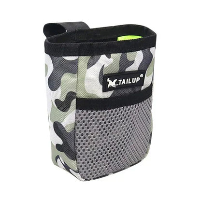 Hundetraining Leckerli-Tasche, Camouflage-Design, Mesh-Tasche, tragbar, robust.