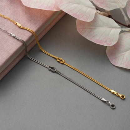 Minimalistiskt knutarmband – Elva