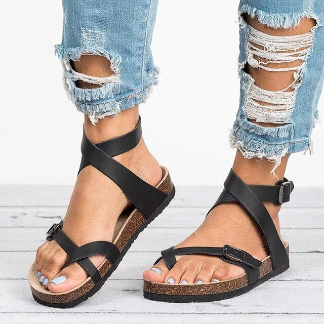 Premium damsandaler - Selena