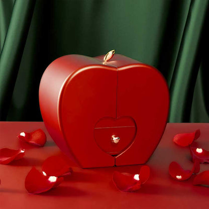 Coffret Rose Éternelle och hennes kärlekshalsband - Till kvinnan i mitt liv - Glöm aldrig...