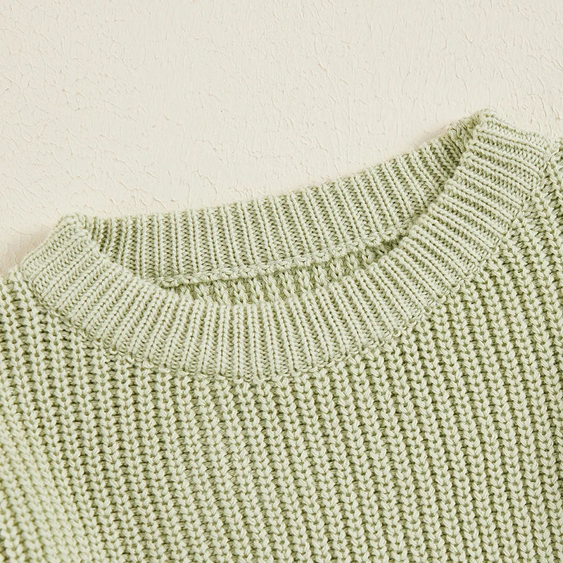 Mjuka och andningsbara höststickade tröjor för barn – KnitKuschel