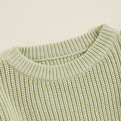 Mjuka och andningsbara höststickade tröjor för barn – KnitKuschel